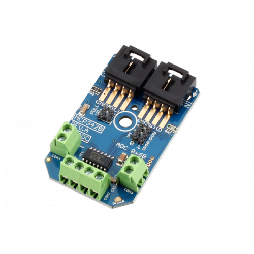 MCP3428 4Channel Analog to Digital Converter 16Bit I2C Mini Module at